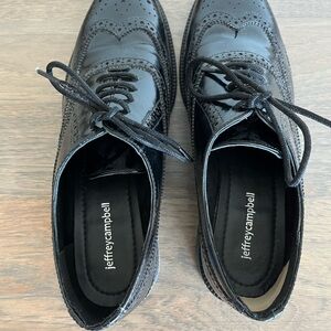 Jeffrey Campbell Classic Black women’s Oxfords